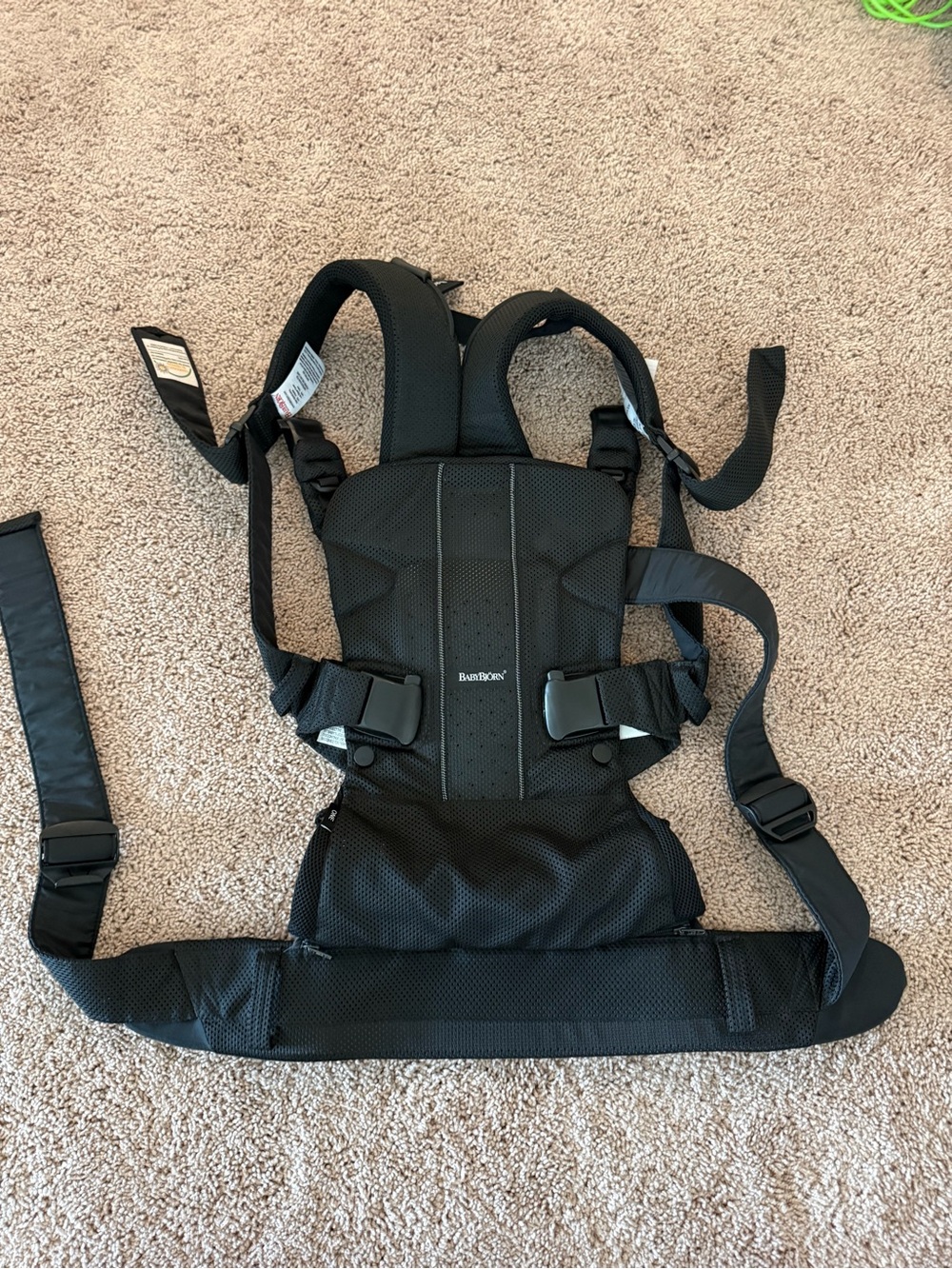 BabyBjorn One Air mesh Black
